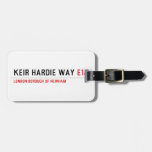 keir Hardie Way  Luggage Tags