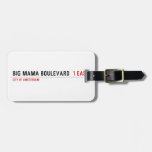 Big Mama Boulevard   Luggage Tags