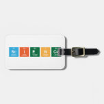 SCience  Luggage Tags
