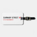 Carnaby street  Luggage Tags