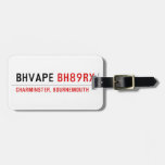 BHVape  Luggage Tags