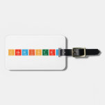 Chemistry  Luggage Tags