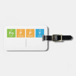 Poppy
   Luggage Tags