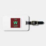 W  Luggage Tags