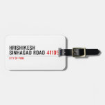 HrishiKesh Sinhagad Road  Luggage Tags