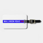 Mallinson Road  Luggage Tags