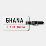 GHANA  Luggage Tags