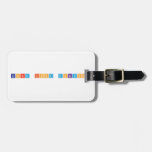 Canned Food Donations  Luggage Tags