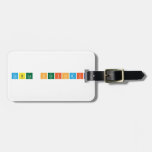 Tabla Periodica  Luggage Tags