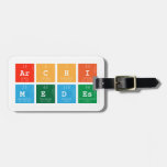 ARCHI
 MEDES  Luggage Tags