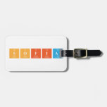 SOFIA  Luggage Tags