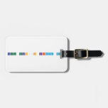 Cagla hocanın kimya dersi  Luggage Tags