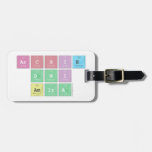 Archie
 Dwi
 Amira  Luggage Tags