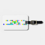 Do you trust me?
 Really?
 No. Si. No.
 I don’t trust you.   Luggage Tags