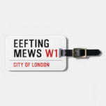 EEFTING MEWS  Luggage Tags