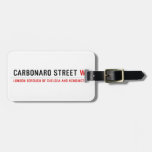 Carbonaro street  Luggage Tags