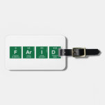 Farid  Luggage Tags