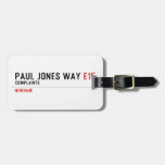 Paul Jones Way  Luggage Tags
