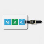 Agua  Luggage Tags
