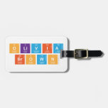 Olivia
 Brown  Luggage Tags