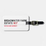 Broadwater Farm Estate  Luggage Tags