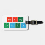 Nerdy
 Thirty  Luggage Tags