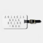 Periodic
 Table
 Writer
 Jason  Luggage Tags