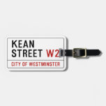 KEAN street  Luggage Tags