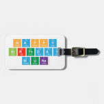 Happy
 Birthday
 Muna  Luggage Tags