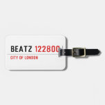 Beatz  Luggage Tags