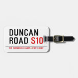 Duncan Road  Luggage Tags