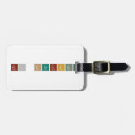 M. Chemiker  Luggage Tags