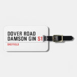 Dover Road  Damson Gin  Luggage Tags