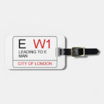 E   Luggage Tags