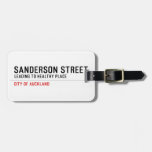 SANDERSON STREET  Luggage Tags