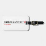 Kingsley Beat Street  Luggage Tags