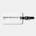 Froslass and glalie ln  Luggage Tags
