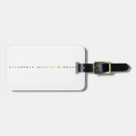 A B C D E F G H I J K L M N O P Q R S T U V W X Y Z
   Luggage Tags