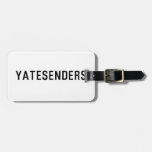 YATESENDERS  Luggage Tags