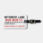 Intorrek Lane   Luggage Tags