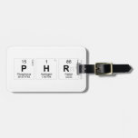Phr  Luggage Tags
