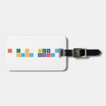 i.e.s. Sierra de 
 Santa barbara  Luggage Tags