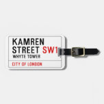 Kamren  Street  Luggage Tags