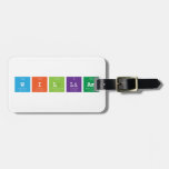 william  Luggage Tags