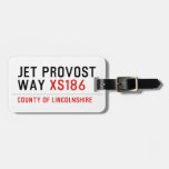 Jet Provost Way  Luggage Tags