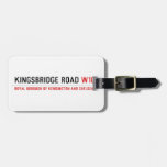 Kingsbridge Road  Luggage Tags