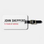 John shepperd  Luggage Tags