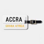 ACCRA  Luggage Tags