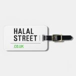 Halal Street  Luggage Tags