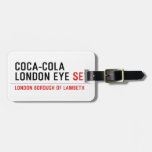 COCA-COLA LONDON EYE  Luggage Tags